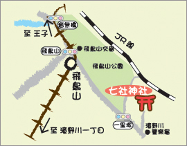 天祖神社地図